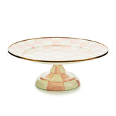 Royal Check Large Pedestal Platter