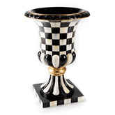 Rosy Check Pedestal Tabletop Urn