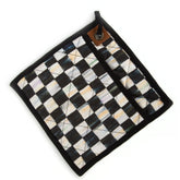 Mocha Check Potholder
