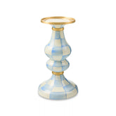 Courtly Check Large Pillar Candlestick