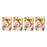 Wild Rose Tumbler Glass, Set of 4